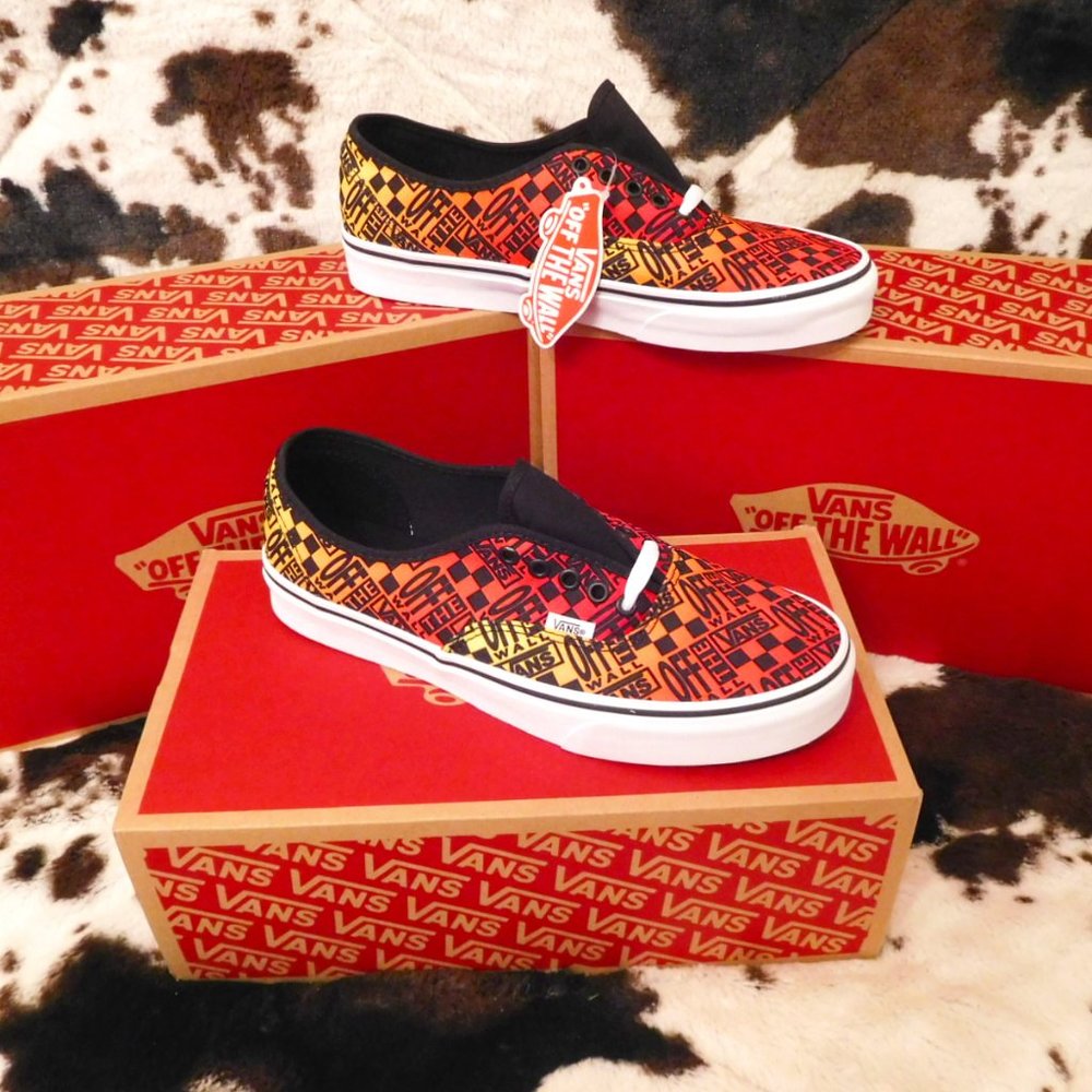 Vans Authentic Logo Flame